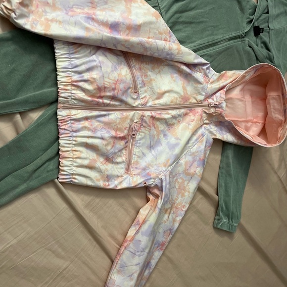 Target bundle jumpsuit, denim jacket and rain jacket - Picture 3 of 4